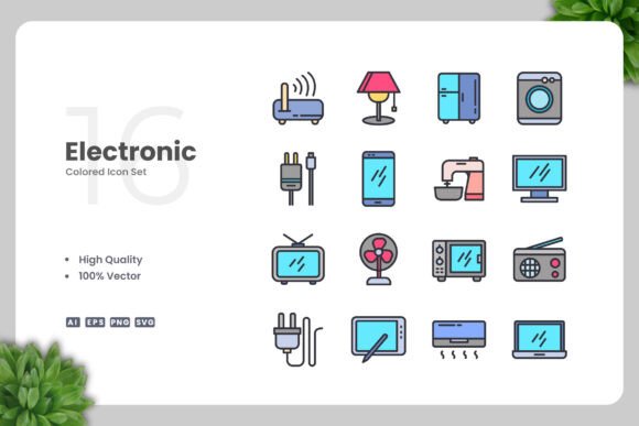 Electronic Color Icons Review