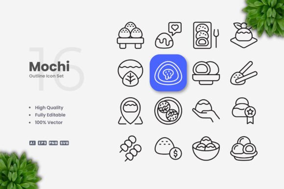 Mochi Icons: Graphics for Every Project