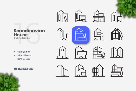 Scandinavian House Icons Review